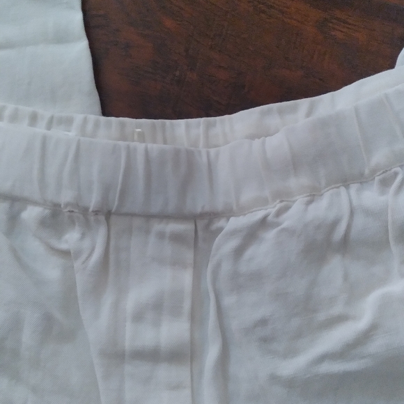 Jil Sander White Linen Pants (38) - Picture 4 of 15